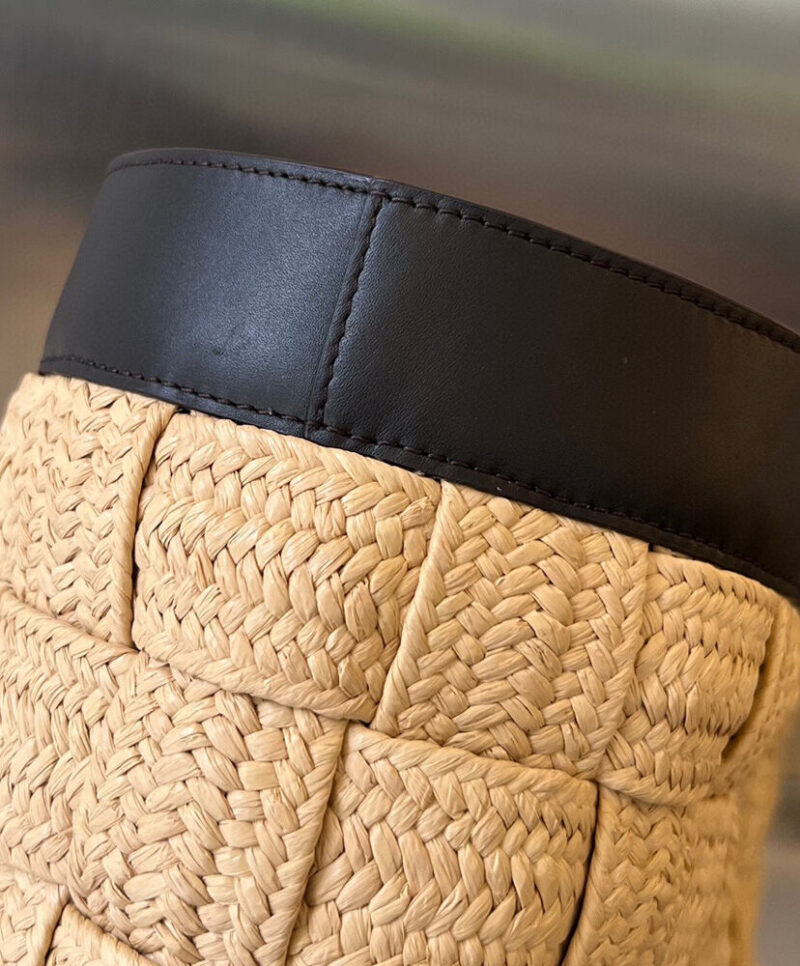 Bottega Veneta Cassette Tote Bag Apricot